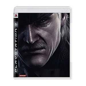Jogo Metal Gear Solid 4 PS3 Mídia Física Original (Seminovo)