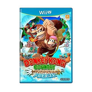 Jogo Donkey Kong Country Tropical F. Nintendo Wii U Seminovo