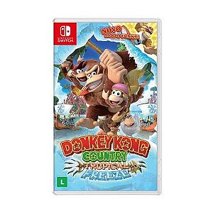 Jogo Donkey Kong Country Tropical F. Nintendo Switch Físico