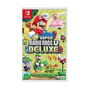 Jogo New Super Mario Bros. U Deluxe Nintendo Switch Físico