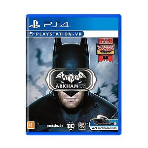 Jogo Batman Arkham VR PS4 Mídia Física Original (Seminovo)