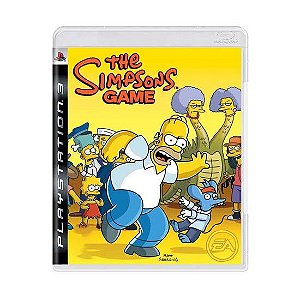 Jogo The Simpsons Game PS3 Mídia Física Original (Seminovo)