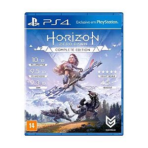 Jogo Horizon Zero Dawn Complete Edition PS4 Físico Original