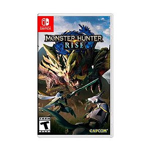 Jogo Monster Hunter Rise Switch Físico Original (Seminovo)