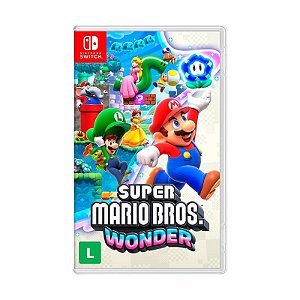 Jogo Super Mário Bros Wonder Nintendo Switch Físico Nacional