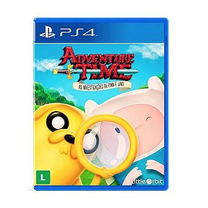 Jogo Adventure Time Investigações Finn e Jake PS4 Seminovo