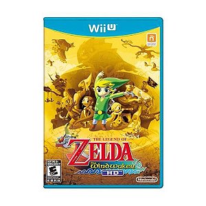 Jogo Zelda Wind Waker Nintendo Wii U Original Seminovo