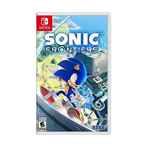 Jogo Sonic Frontiers Nintendo Switch Física Original Lacrado