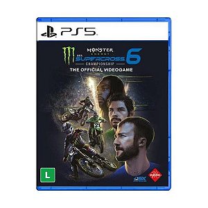 Jogo Monster Energy Supercross 6 PS5 Físico Original Lacrado