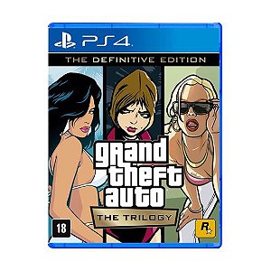Jogo GTA The Trilogy Definitive PS4 Físico Original Lacrado