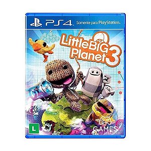 Jogo Little Big Planet 3 PS4 Mídia Física Original Seminovo