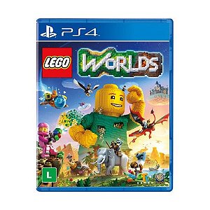 Jogo LEGO Worlds PS4 Mídia Física Original (Seminovo)