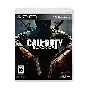 Jogo Call of Duty Black Ops PS3 Físico Original (Seminovo)