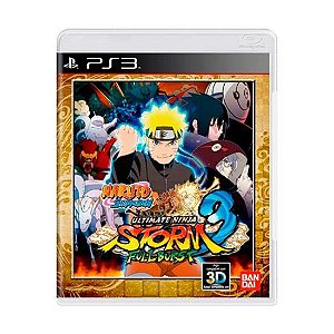 Jogo Naruto Shippuden Ultimate Ninja Storm 3 PS3 (Seminovo)