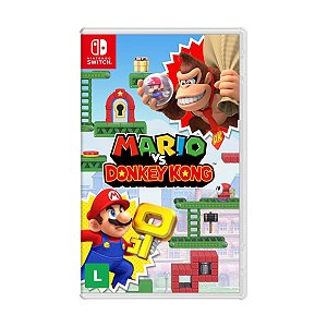 Jogo Mario vs Donkey Kong Nintendo Switch Físico [Pré Venda]