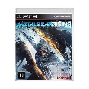 Jogo Metal Gear Rising Revengeance PS3 Físico (Seminovo)
