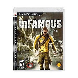 Jogo Infamous PS3 Mídia Física Original (Seminovo)