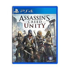 Jogo Assassin's Creed Unity PS4 Mídia Física (Seminovo)