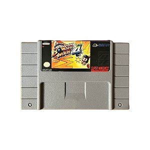 Jogo Bomber Man 4 SNES Super Nintendo Paralelo Seminovo