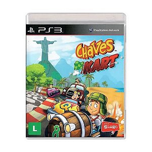 Jogo Chaves Kart PS3 Mídia Física Original (Seminovo)