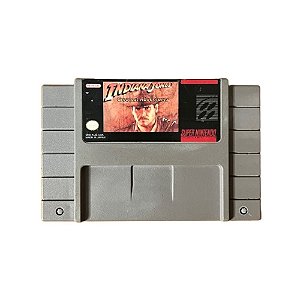 Jogo Indiana Jones SNES Super Nintendo Paralelo Seminovo