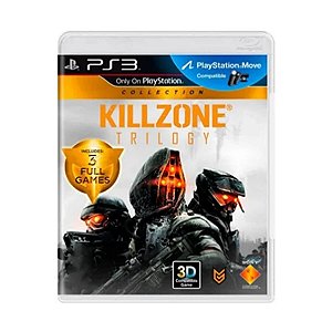 Jogo Killzone Trilogy PS3 Mídia Física Original (Seminovo)