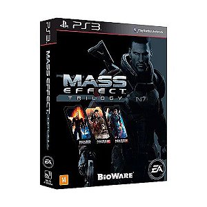 Jogo Mass Effect Trilogy PS3 Mídia Física Original Seminovo