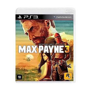 Jogo Max Payne 3 PS3 Mídia Física Original Seminovo