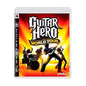 Jogo Guitar Hero World Tour PS3 Físico Original (Seminovo)