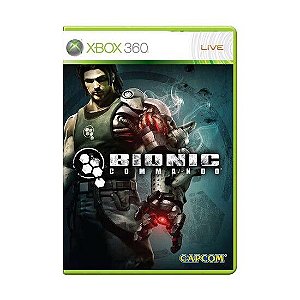 Jogo Bionic Commando Xbox 360 Mídia Física Original Seminovo