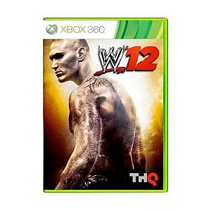 Jogo WWE 12 W12 Luta Xbox 360 Mídia Física Original Seminovo
