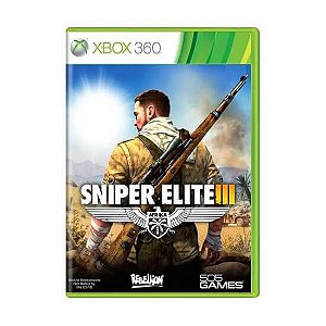Jogo Sniper Elite III Xbox 360 Físico Original (Seminovo)