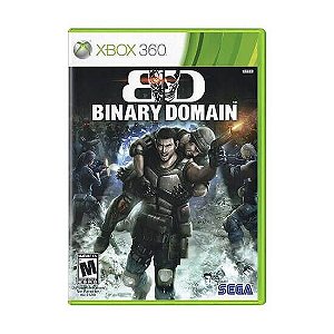 Jogo Binary Domain Xbox 360 Mídia Física Original (Seminovo)