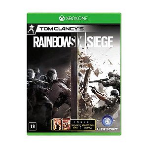Jogo Tom Clancy's Raibow Six Siege Xbox One Físico Seminovo