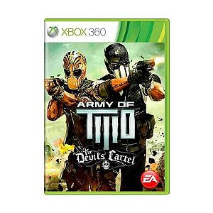 Jogo Army of Two The Devil's Cartel Xbox 360 Físico Seminovo