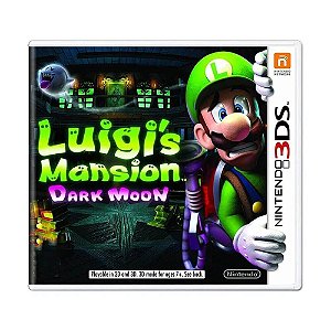 Jogo Luigi's Mansion Dark Moon 3DS Físico Original Seminovo