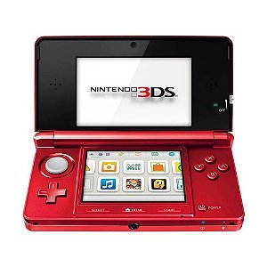 Console Nintendo 3DS Vermelho (Seminovo)