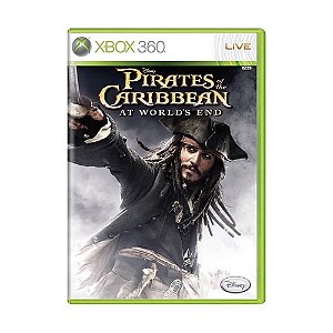 Jogo Piratas do Caribe Fim do Mundo Xbox 360 Físico Seminovo