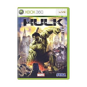 Jogo O Incrível Hulk Xbox 360 Físico Original (Seminovo)
