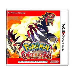 Jogo Pokémon Omega Ruby Nintendo 3DS Mídia Física (Seminovo)