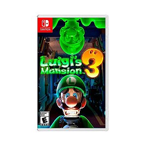 Jogo Luigi's Mansion 3 Nintendo Switch Mídia Física Seminovo