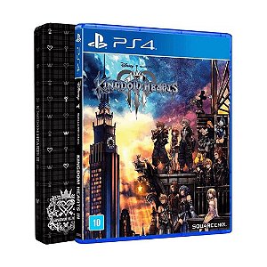 Jogo Kingdom Hearts lll Steelbook Edition PS4 (Lacrado)