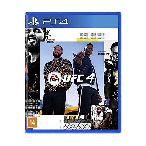Jogo UFC 4 PS4 Mídia Física Original (Lacrado)