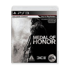 Jogo Medal Of Honor PS3 Mídia Física Original (Seminovo)