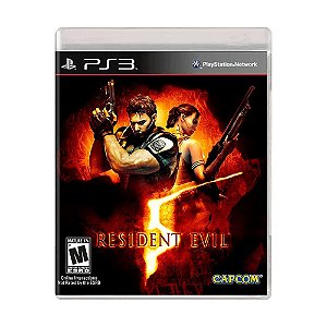 Jogo Resident Evil 5 PS3 Mídia Física Original (Seminovo)