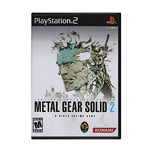 Jogo Metal Gear Solid 2 PS2 Mídia Física Original (Seminovo)