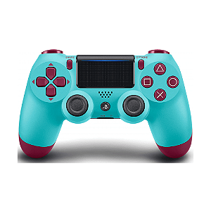 Controle Sem Fio Dualshock 4 Berry Blue - PS4 (Seminovo)