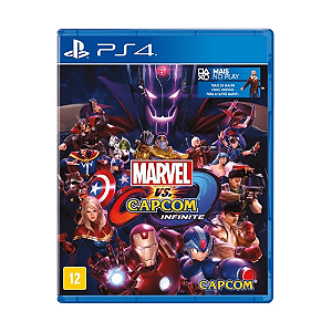 Jogo Marvel Vs Capcom Infinite PS4 Físico Original Seminovo
