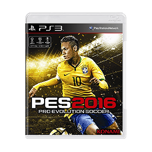 Jogo Pes 2016 Pro Evolution Soccer 2016 PS3 Físico Seminovo