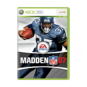 Jogo Madden NFL 07 Xbox 360 Mídia Física Original (Seminovo)